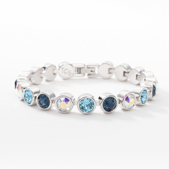 Touchstone Crystal Jewelry - Swarovski Sky Ice Bracelet (small)